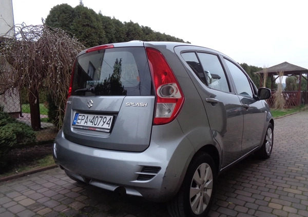 Suzuki Splash cena 26900 przebieg: 88000, rok produkcji 2014 z Pabianice małe 497
